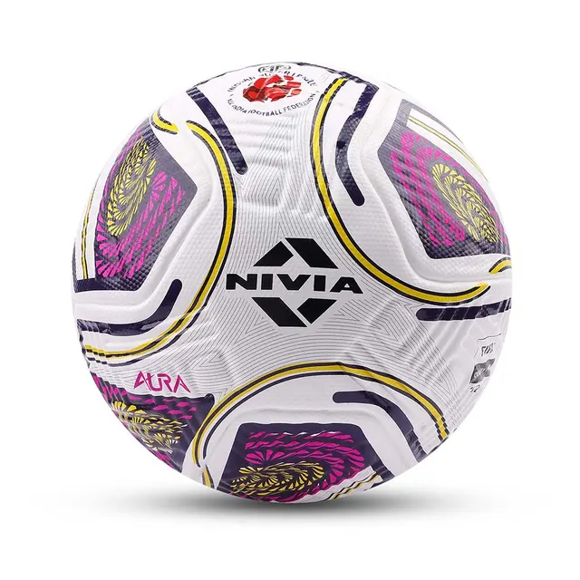 Aura Match Football - Match ball of Indian Super League 2026, Size - 5 – Nivia