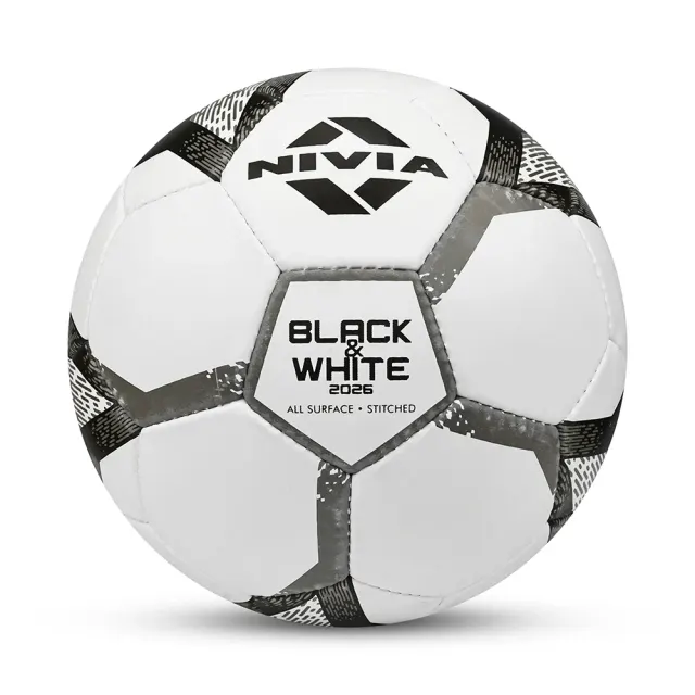 Classic B&W Training Football – Nivia