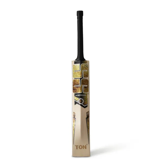 Premium Gold Kashmir Willow Cricket Bat – SS
