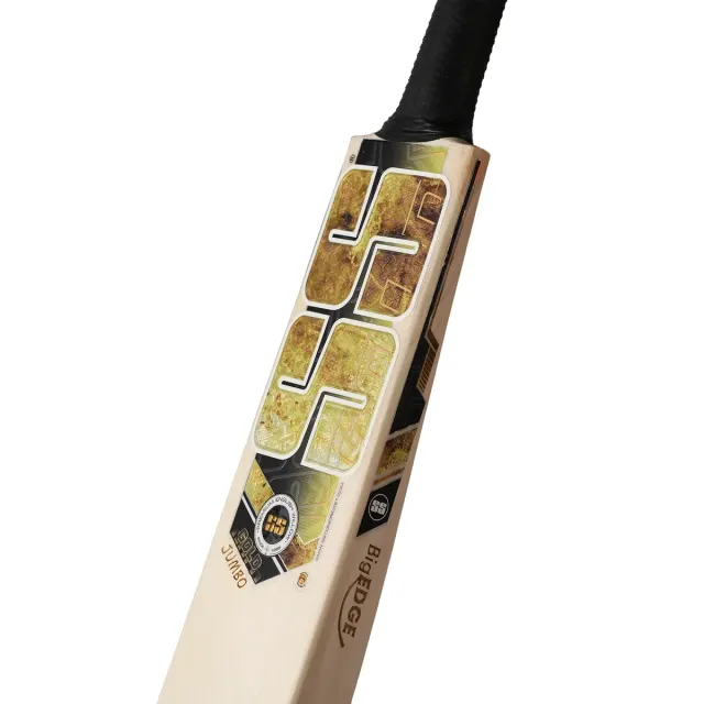Premium Gold Kashmir Willow Cricket Bat – SS